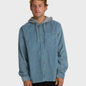 Baja Long Sleeve Shirt - Blue Fog