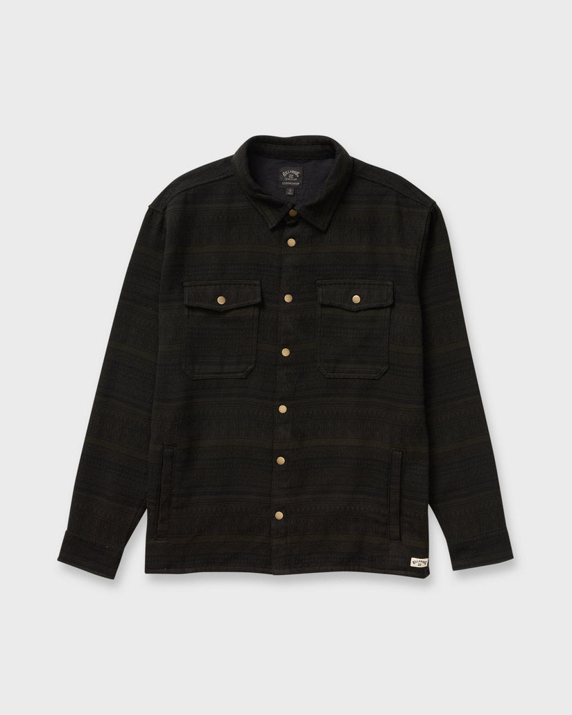 Lodge-Long-Sleeve-Shirt-Dark-Military-6