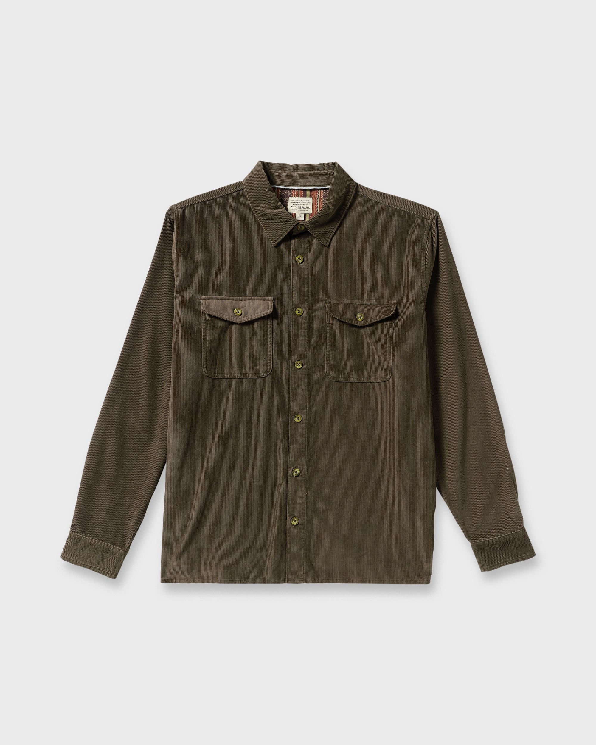 Austin Garage Long Sleeve Shirt - Chocolate | Billabong