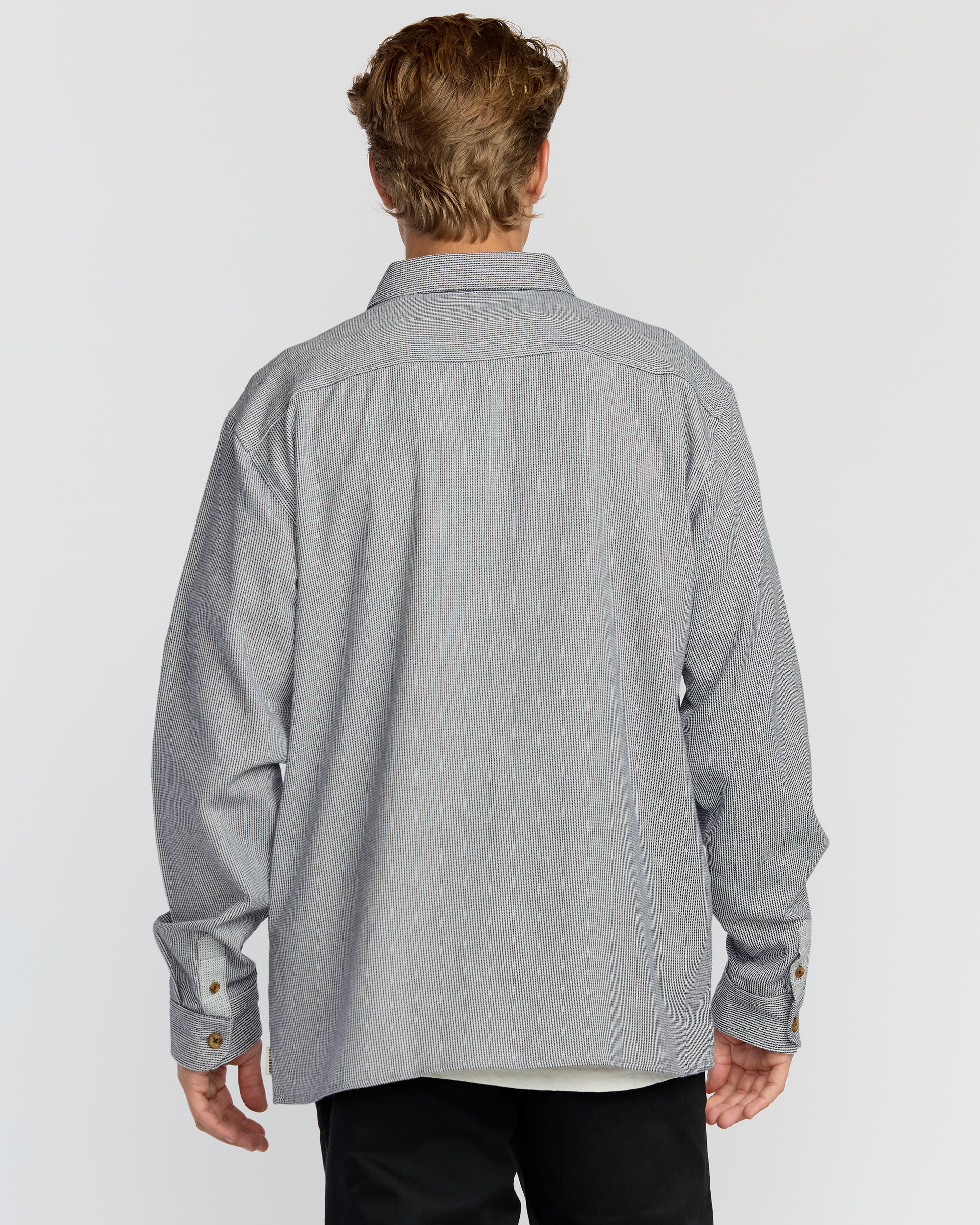 Austin Garage Long Sleeve Shirt - Stone Blue | Billabong
