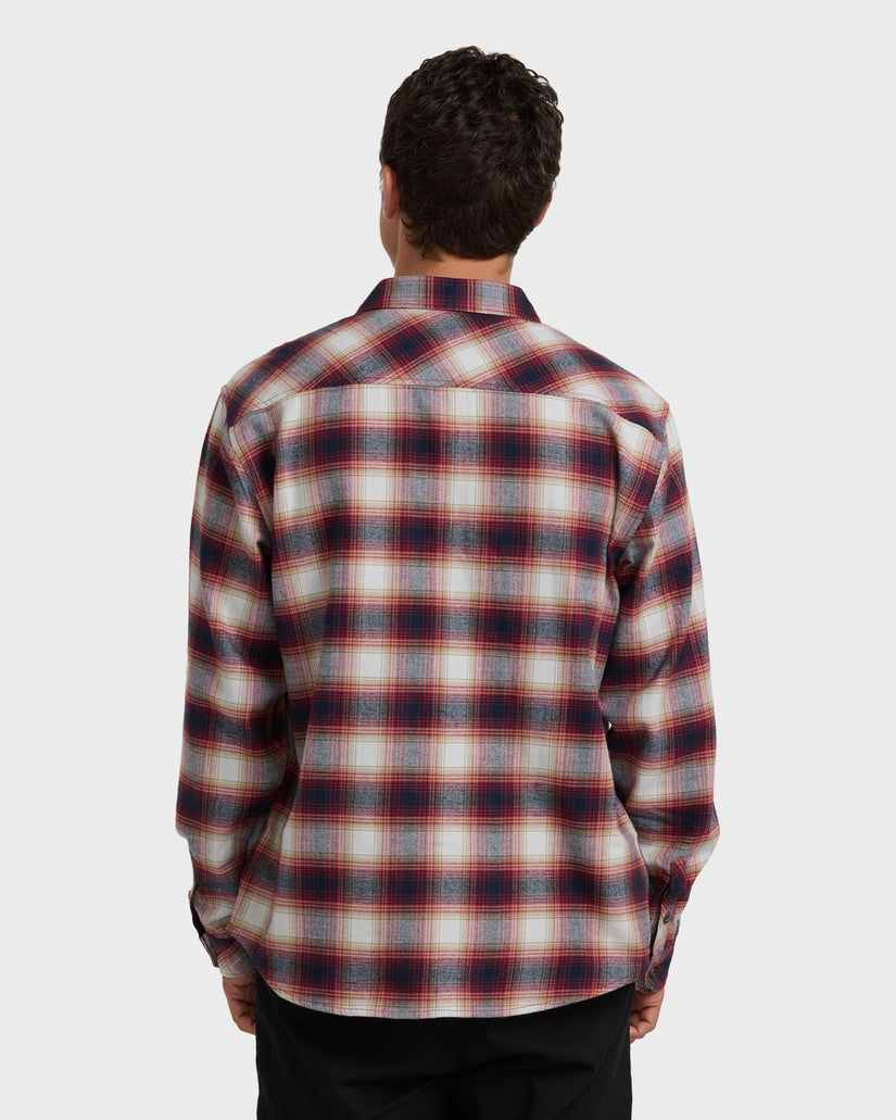 Coastline-Long-Sleeve-Flannel-Shirt-Plum-2