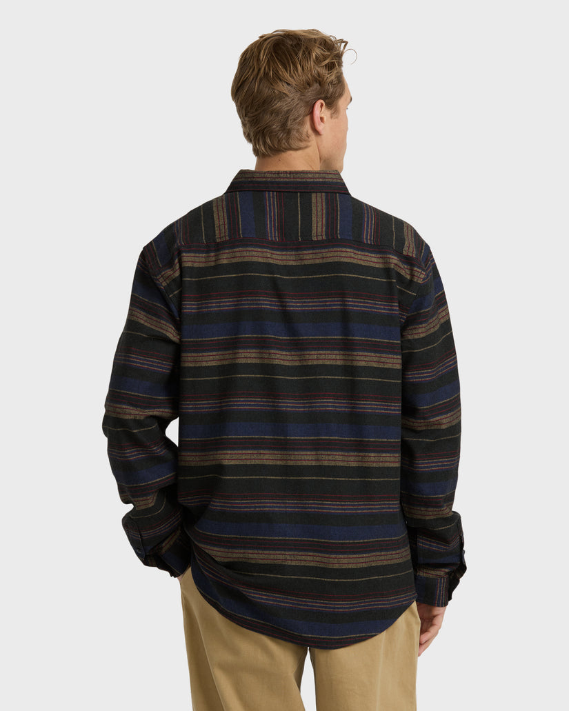 Coastline-Long-Sleeve-Flannel-Shirt-Stealth-2