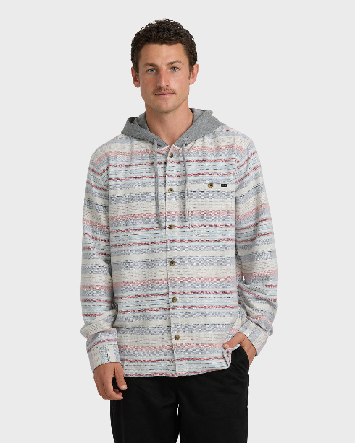 Baja-Long-Sleeve-Flannel-Shirt-Off-White-1