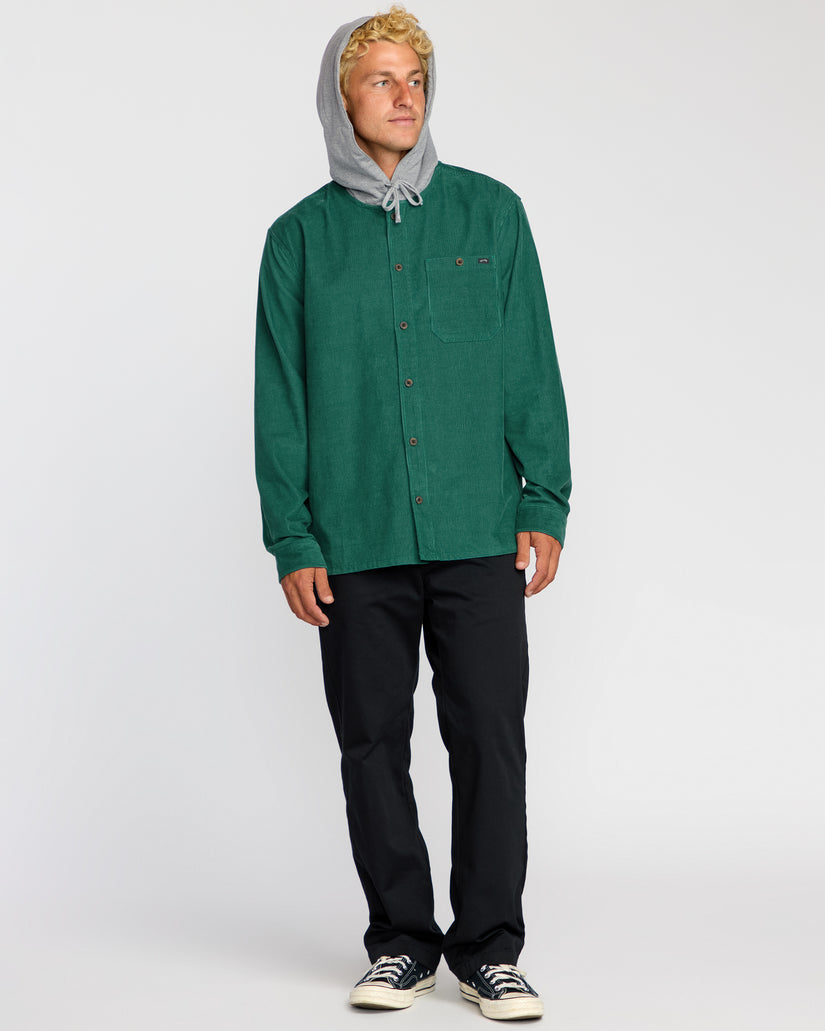 Baja-Long-Sleeve-Flannel-Shirt-Sage-Green-4