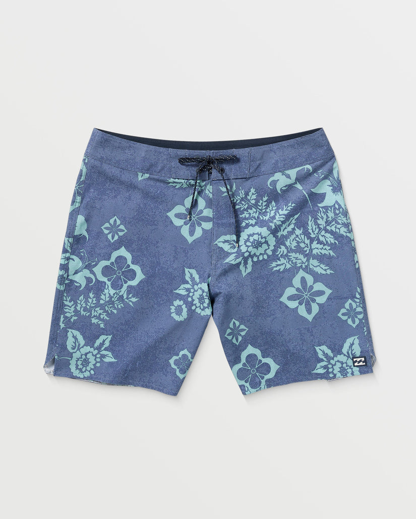 Good Times Pro Performance 18" Boardshorts - Blue Fog