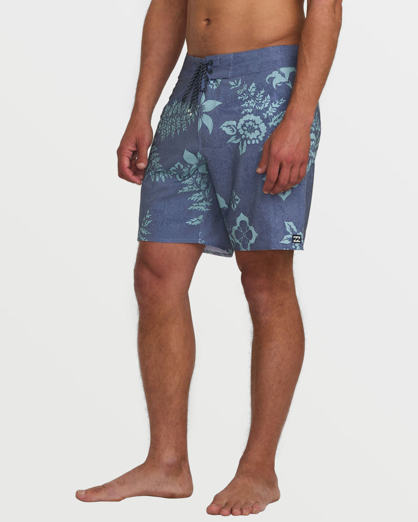 Good Times Pro Performance 18" Boardshorts - Blue Fog
