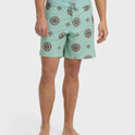 Good Times Pro Performance 18" Boardshorts - Seafoam