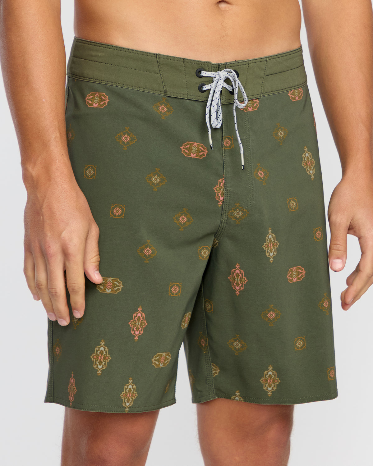 Sundays-Pro-Performance-19"-Boardshorts-Military-6