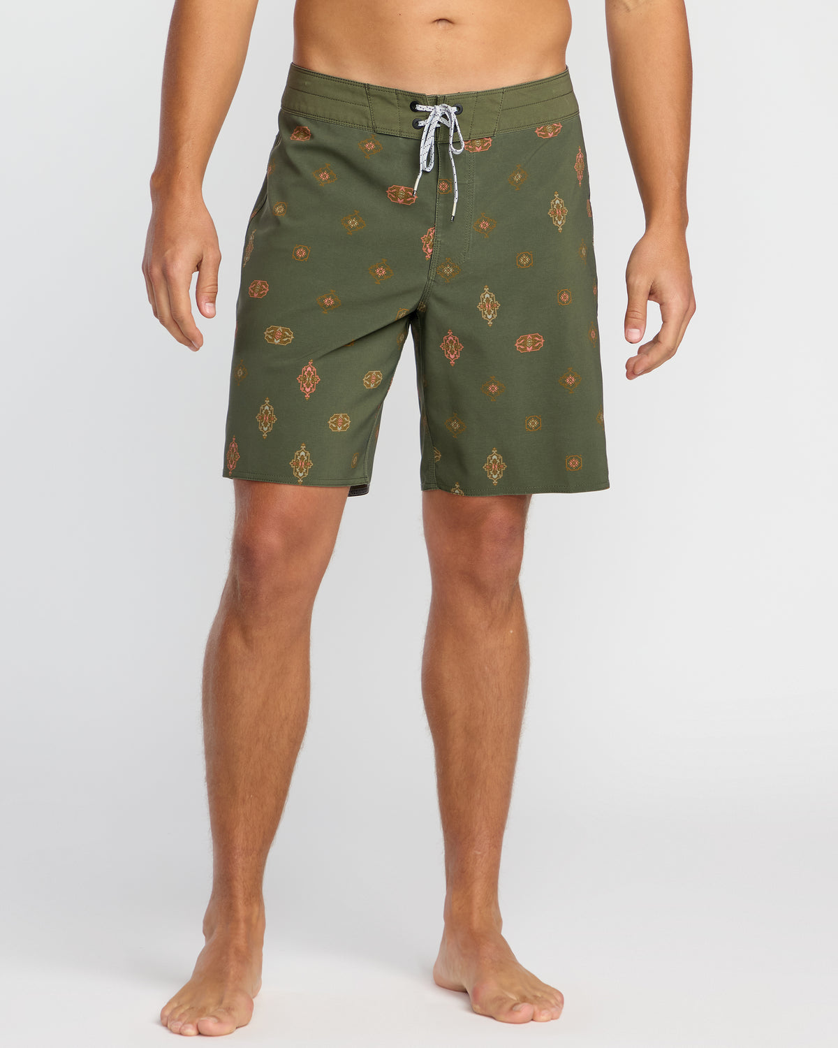 Sundays-Pro-Performance-19"-Boardshorts-Military-1