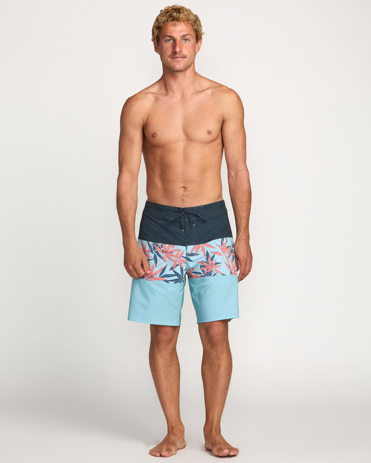 Tribong Pro Boardshorts - Charcoal/Navy - 4
