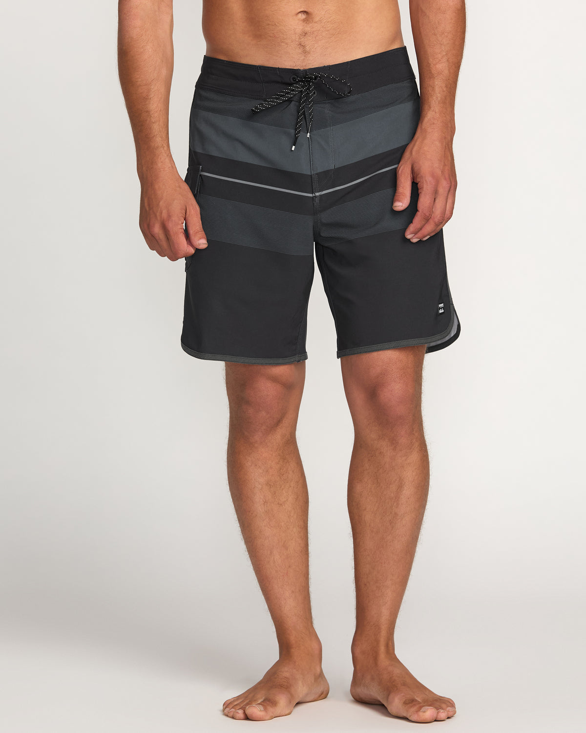 73 Pro Performance 18" Boardshorts - Black - 1