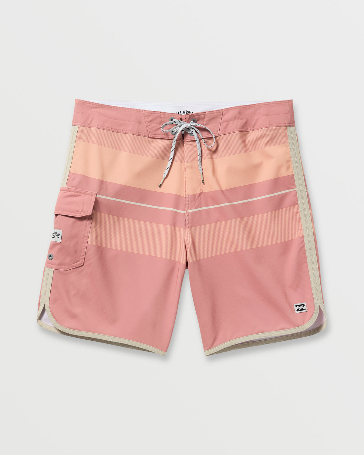 73 Pro Performance 18" Boardshorts - Dusty Pink - 3