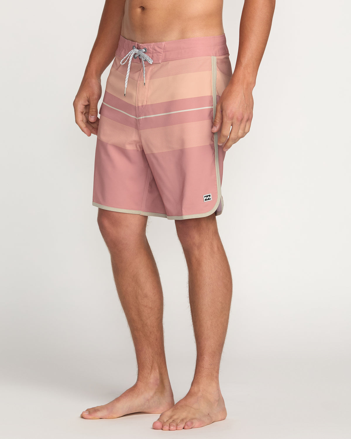 73 Pro Performance 18" Boardshorts - Dusty Pink - 5