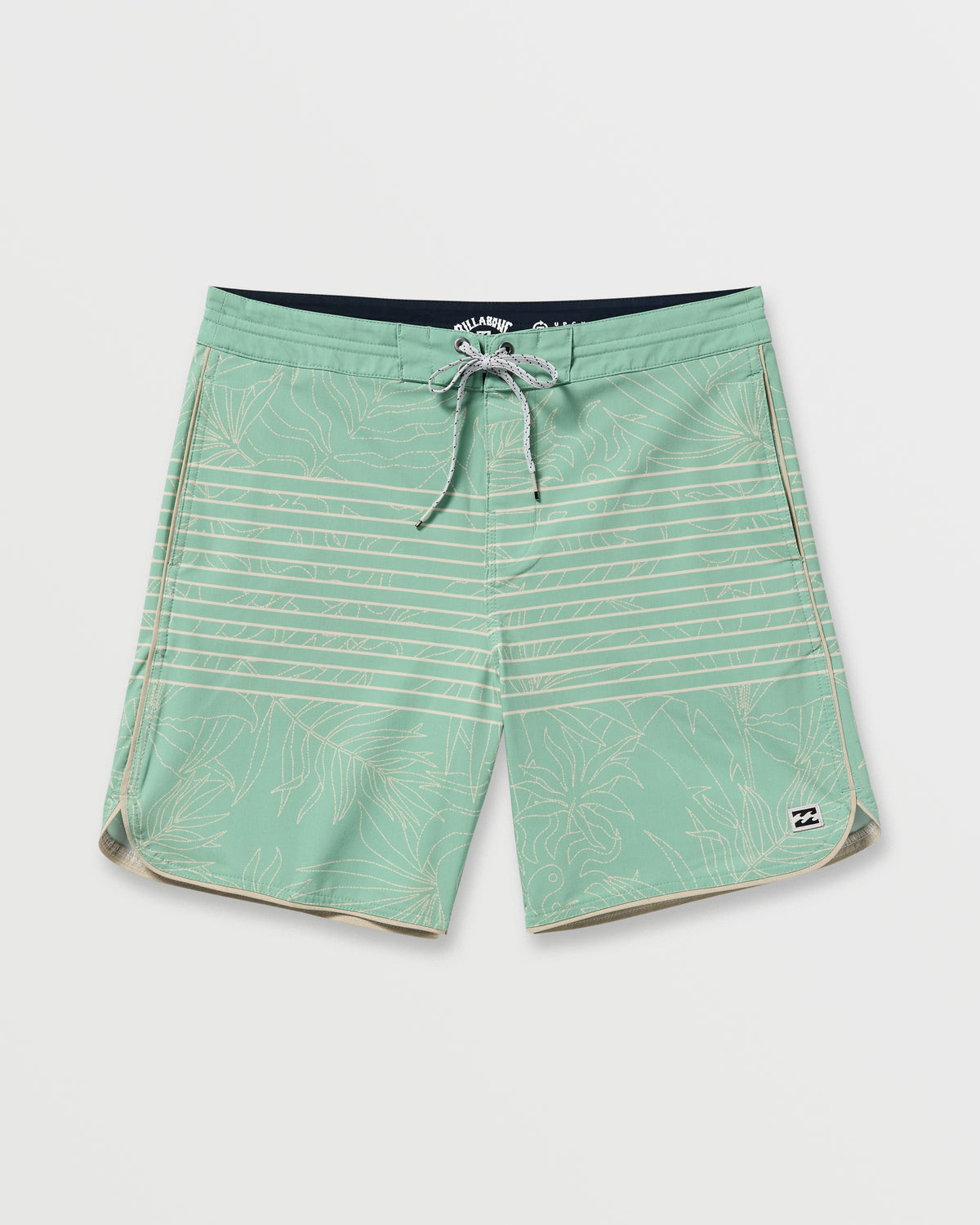 73 Lo Tide 18" Boardshorts - Militia Green - 3