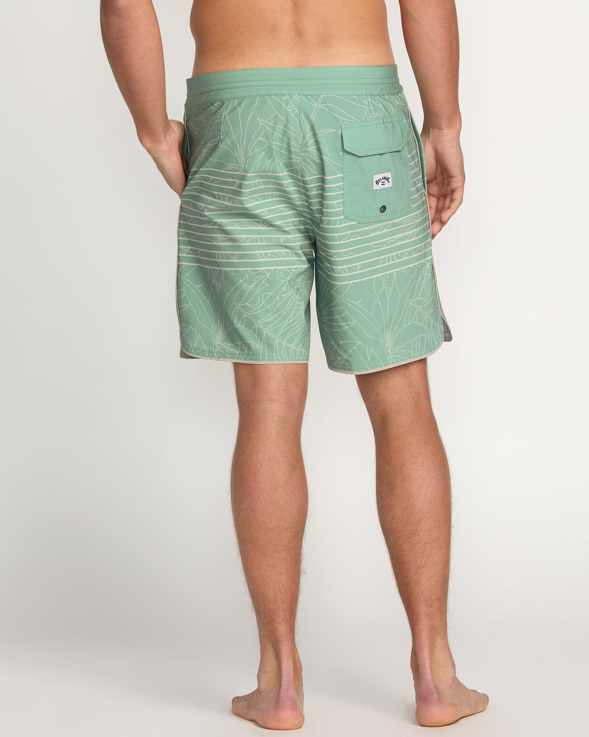 73 Lo Tide 18" Boardshorts - Militia Green - 2