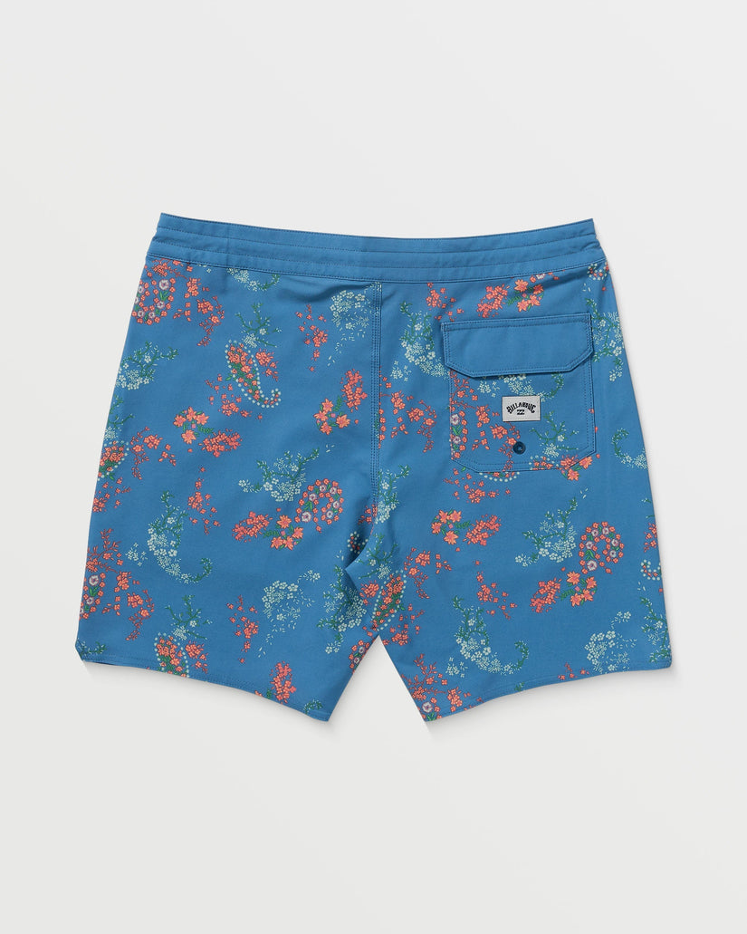 Good Times Lo Tide 18" Boardshorts - Bay Blue