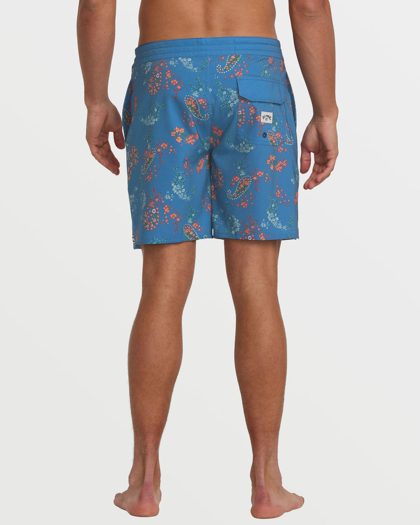 Good Times Lo Tide 18" Boardshorts - Bay Blue