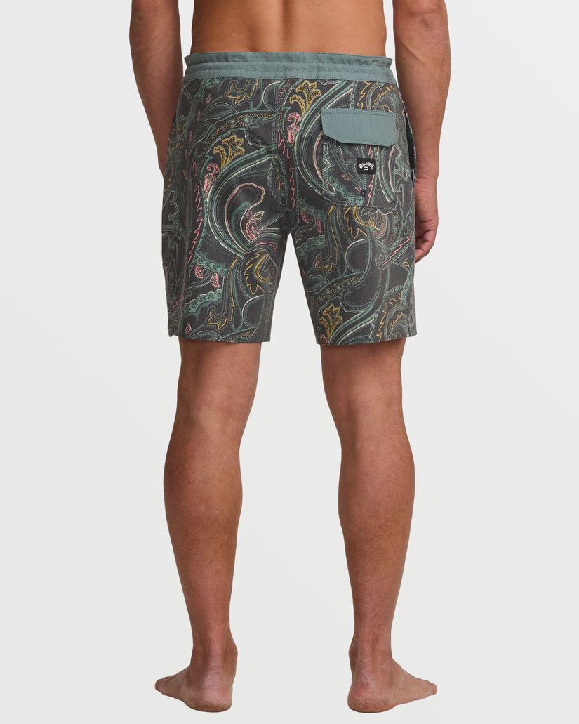 Good Times Lo Tide 18" Boardshorts - Dark Slate