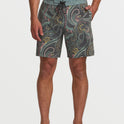 Good Times Lo Tide 18" Boardshorts - Dark Slate