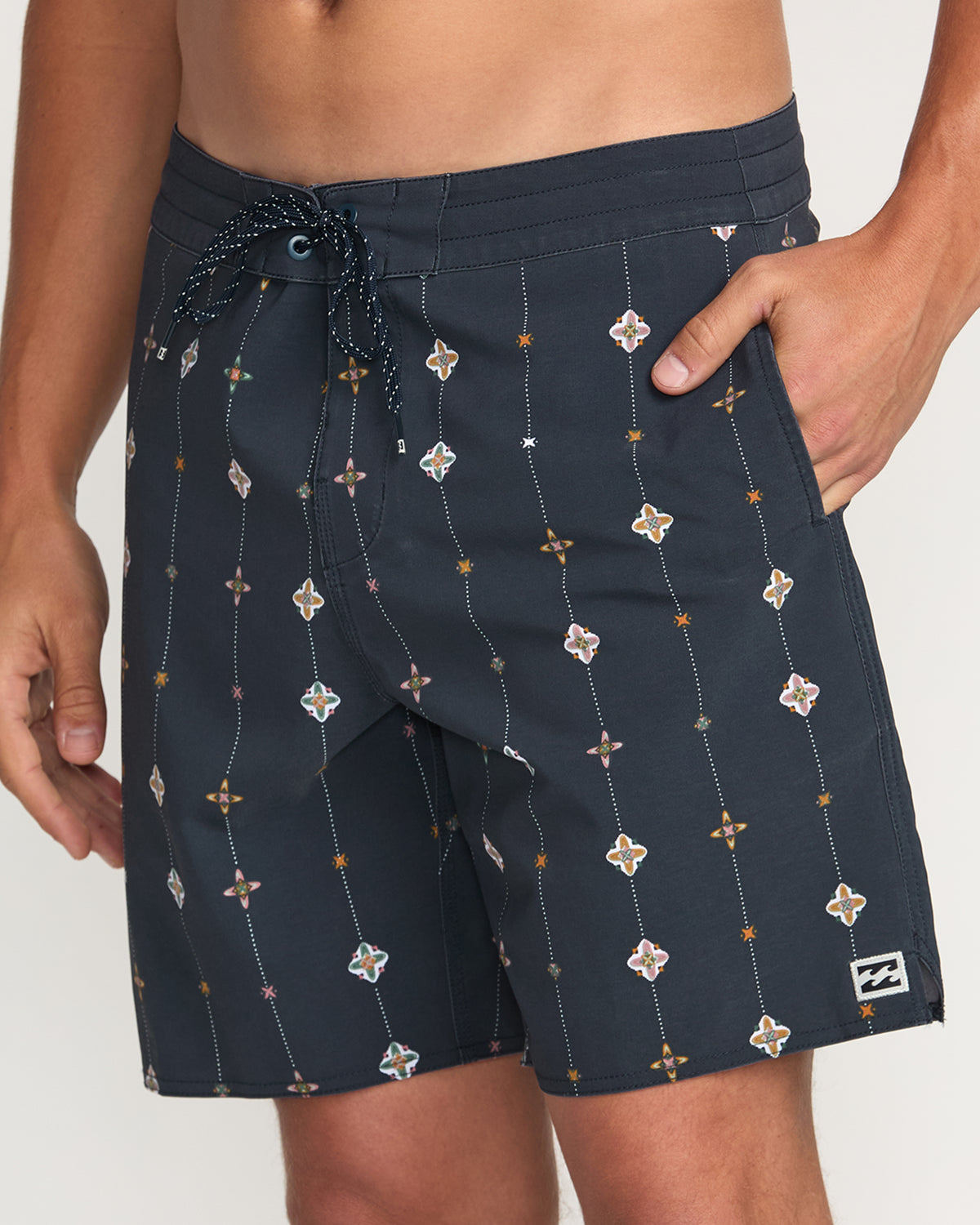 Good Times Lo Tide 18" Boardshorts - Navy - 6