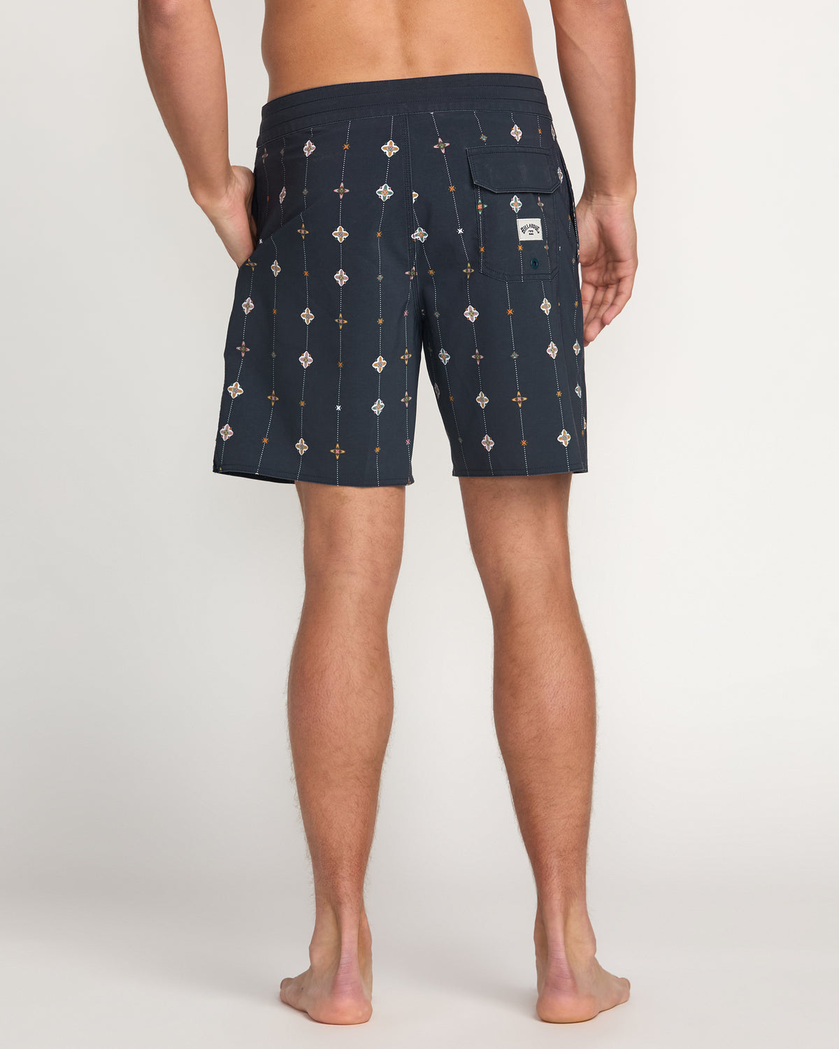 Good Times Lo Tide 18" Boardshorts - Navy - 2