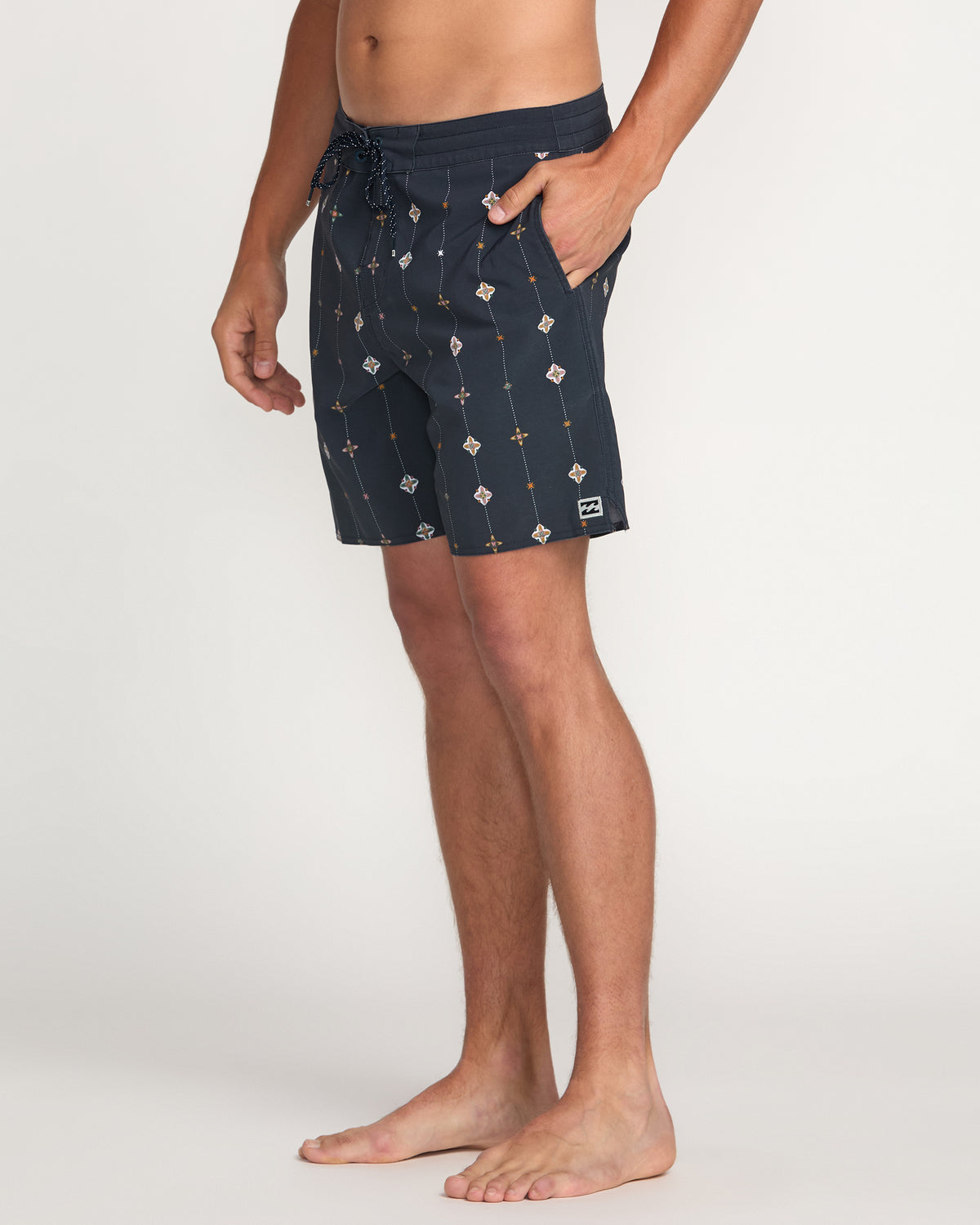 Good Times Lo Tide 18" Boardshorts - Navy - 5