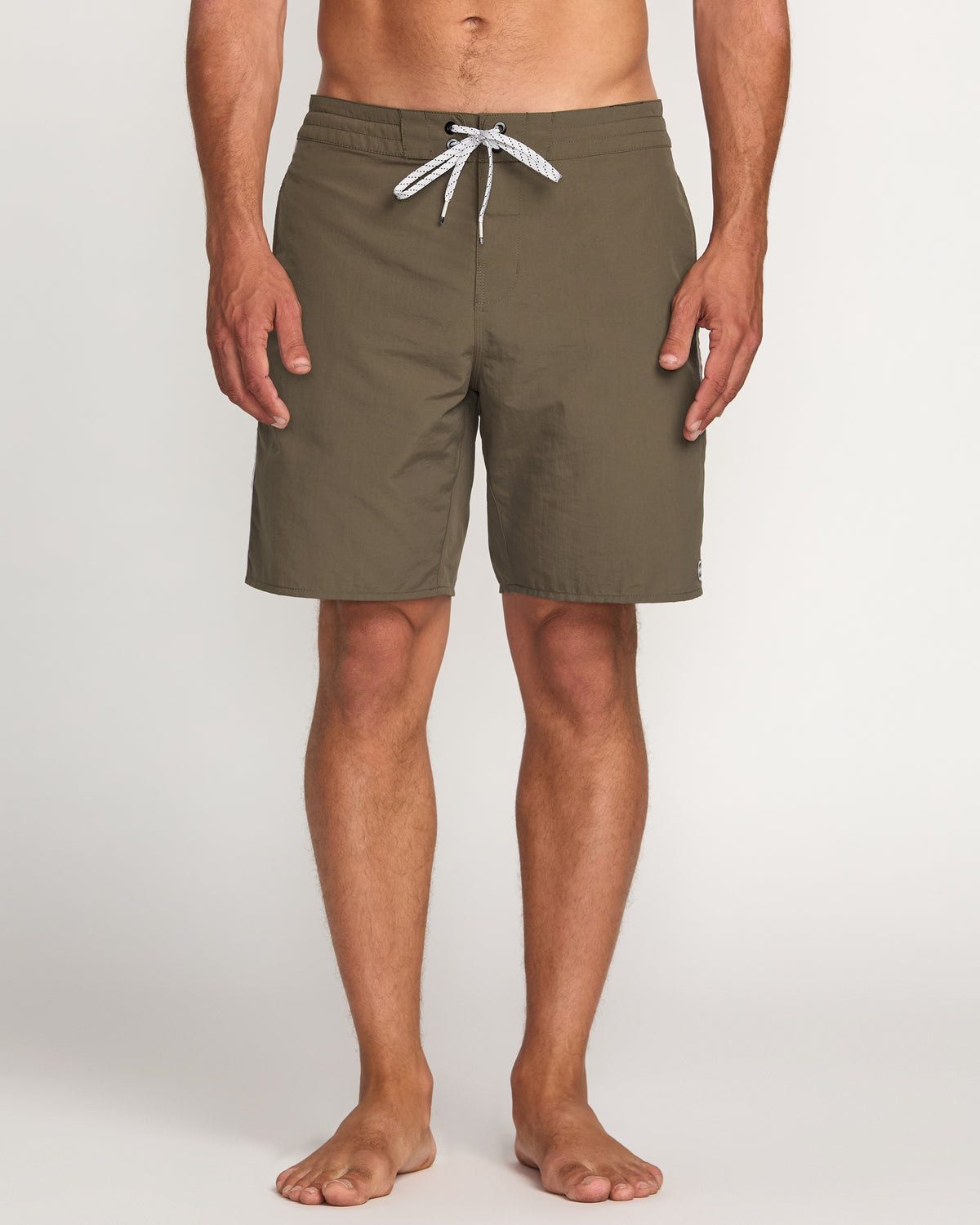 Wategos Lo Tide 19" Boardshorts - Brown - 1