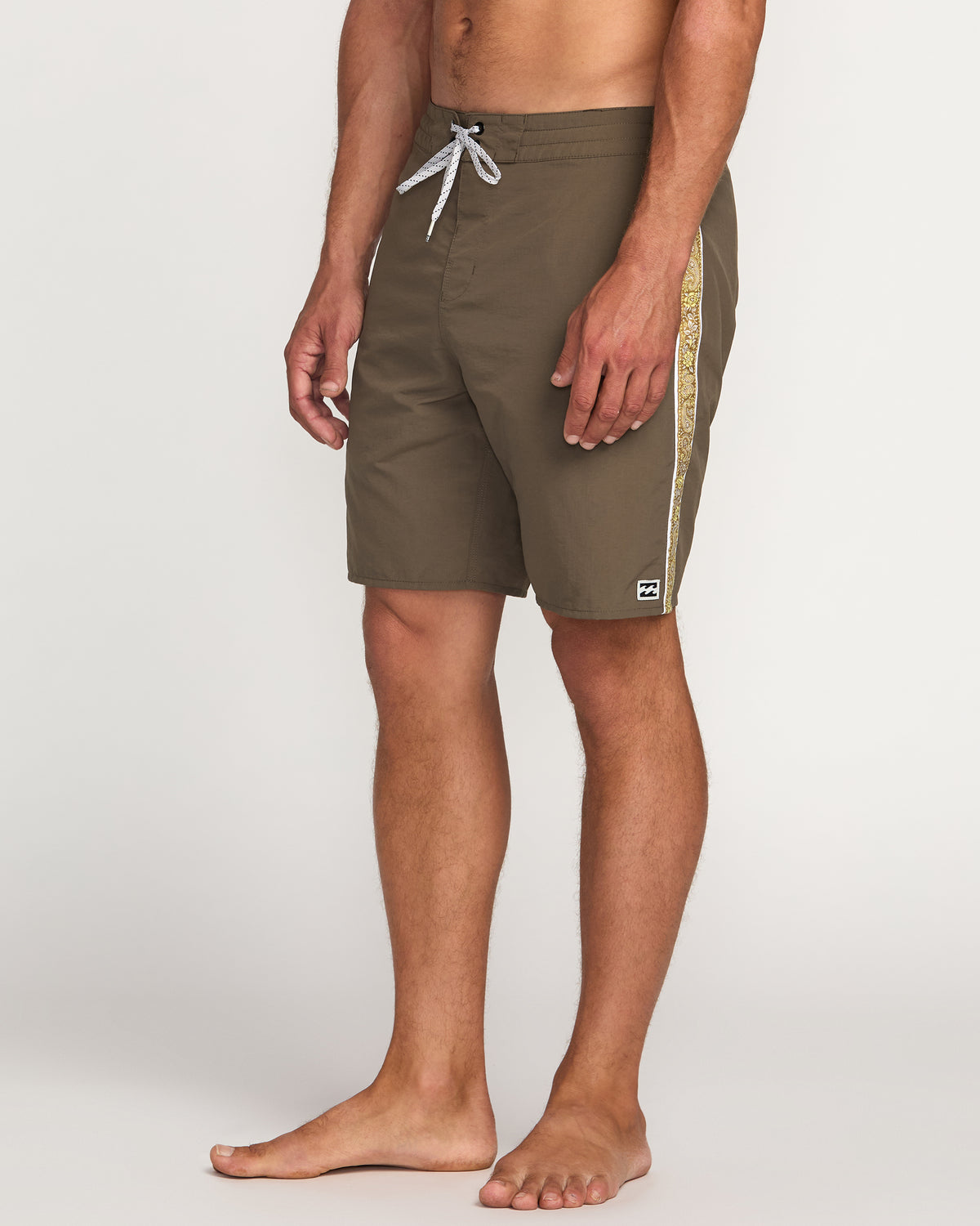 Wategos Lo Tide 19" Boardshorts - Brown - 5