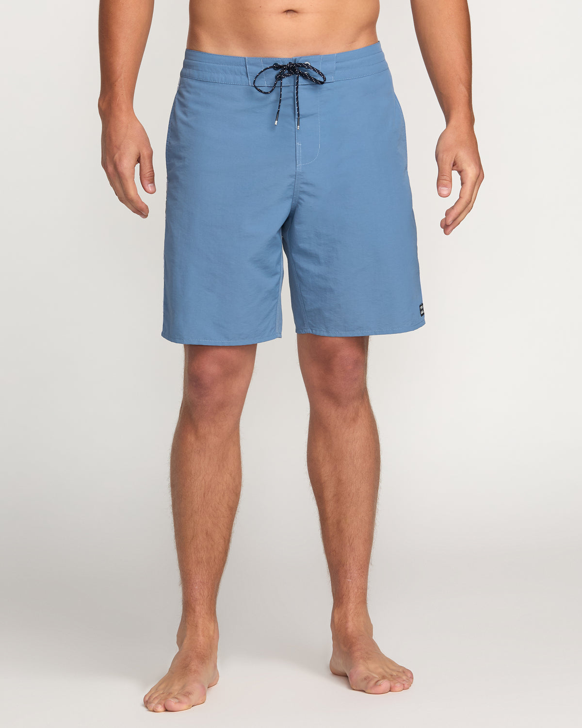 Wategos Lo Tide 19" Boardshorts - Charcoal/Navy - 1