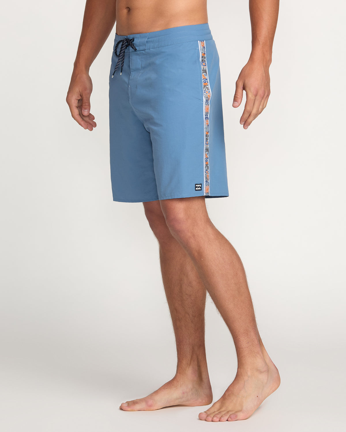 Wategos Lo Tide 19" Boardshorts - Charcoal/Navy - 5