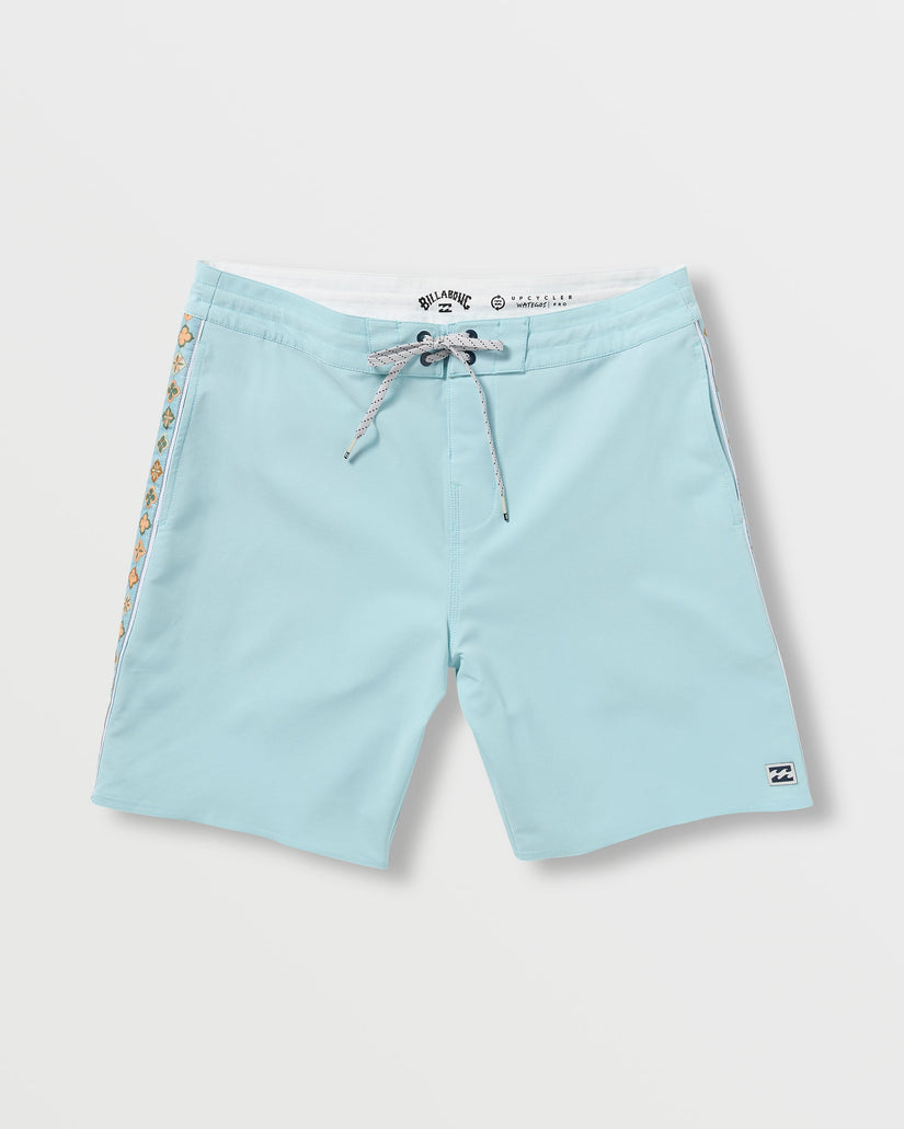 Wategos Lo Tide 19" Boardshorts - Dusty Blue