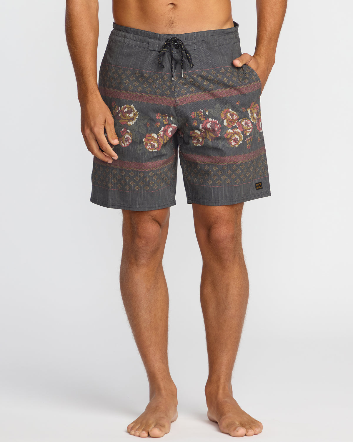 Sundays-Lo-Tide-19"-Boardshorts-Black-1