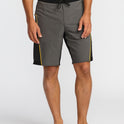 Straddie Pro Performance 20" Boardshorts - Pewter