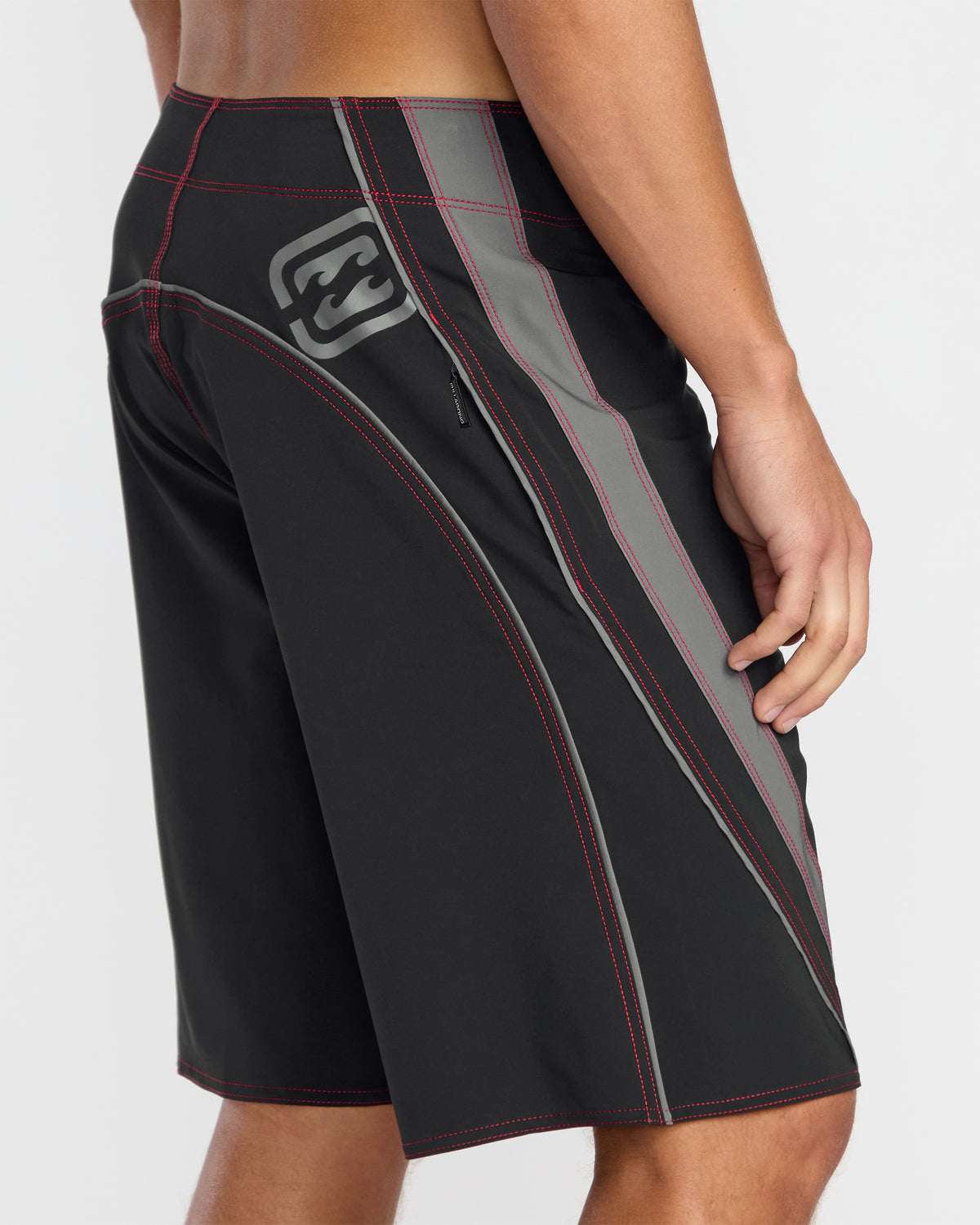 Fluid-2K-Pro-Performance-21"-Boardshorts-Stealth-5