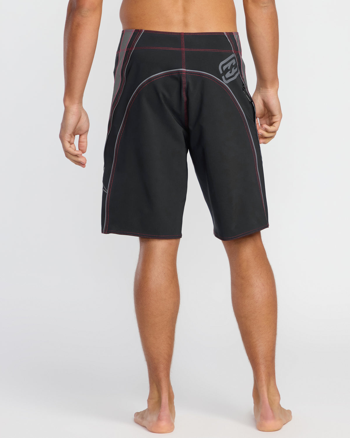 Fluid-2K-Pro-Performance-21"-Boardshorts-Stealth-2