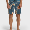 Good Times Pro 18" Boardshorts - Dark Denim Multi - Dark Denim