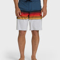 All Day Stripe Pro 20" Boardshorts - Sunset Ocean Multi - Sunset Ocean