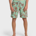 Sundays Lo Tide 18" Boardshorts - Granite Green Multi - Granite Green