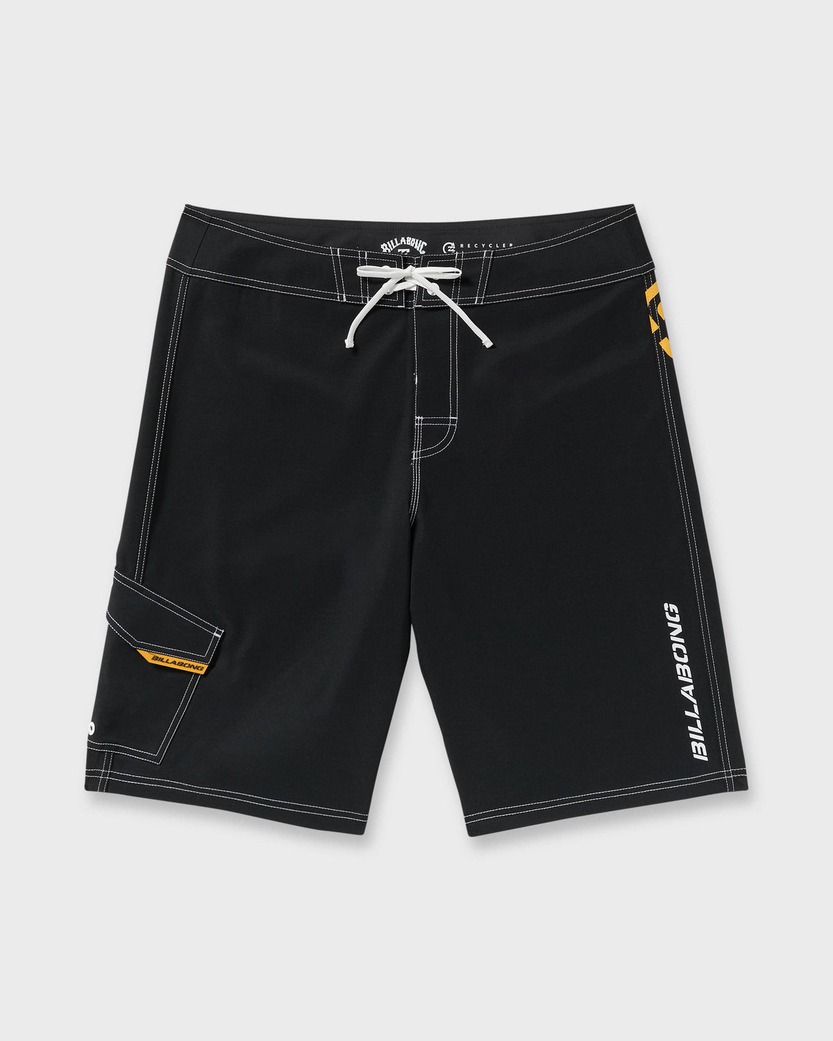 Bracket-Pro-21"-Boardshorts-Black-7