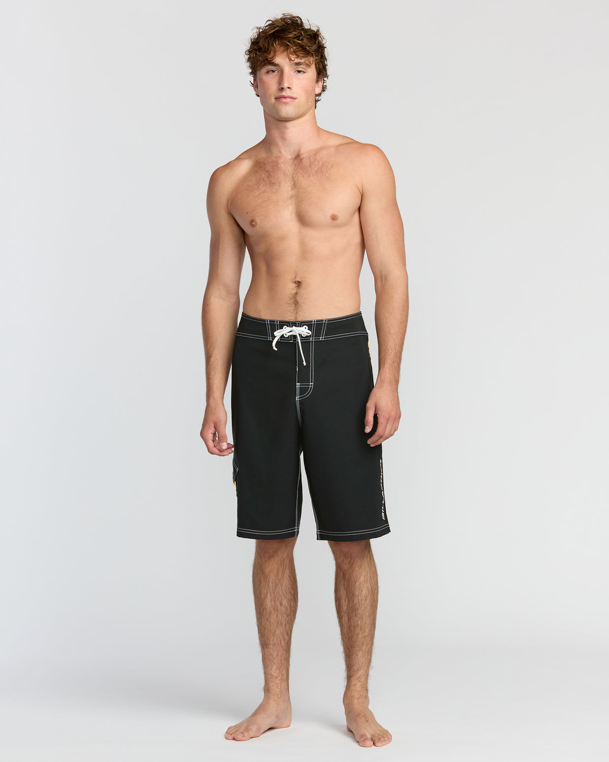 Bracket-Pro-21"-Boardshorts-Black-4