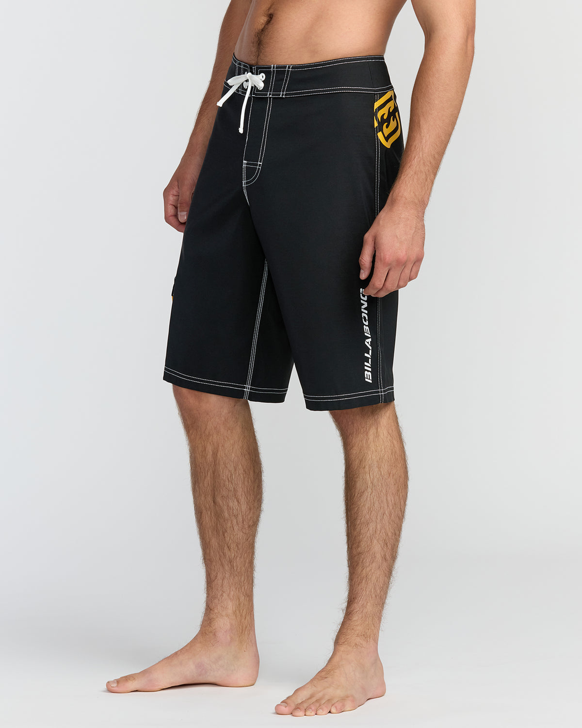 Bracket-Pro-21"-Boardshorts-Black-3