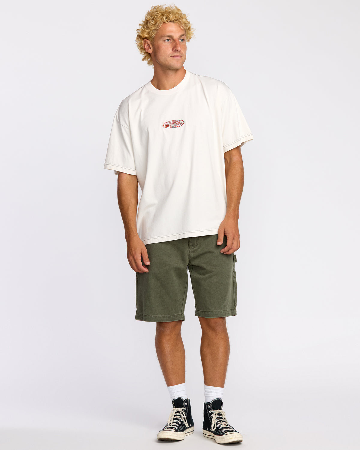 Bad-Dog-21"-Workwear-Shorts-Dark-Military-4