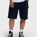 Bad Dog 21" Workwear Shorts - Navy