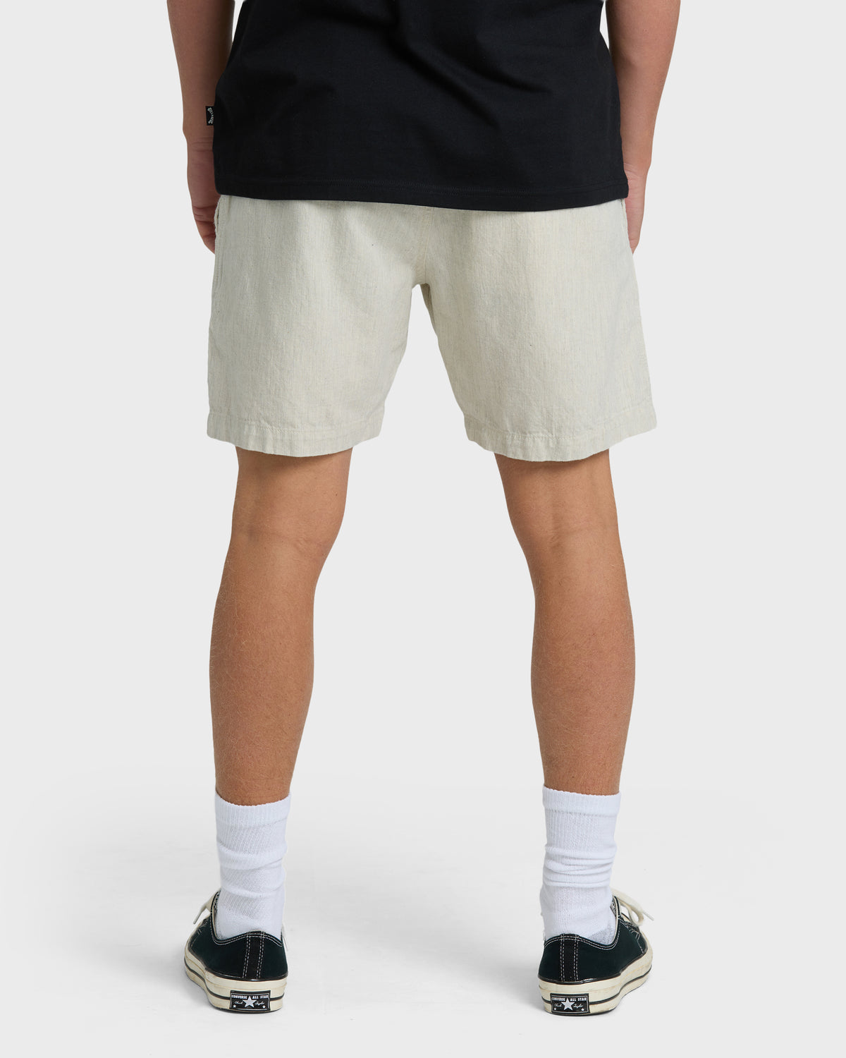 SANO-LINEN-ELASTIC-SHORT-CHINO-HEATHER-2