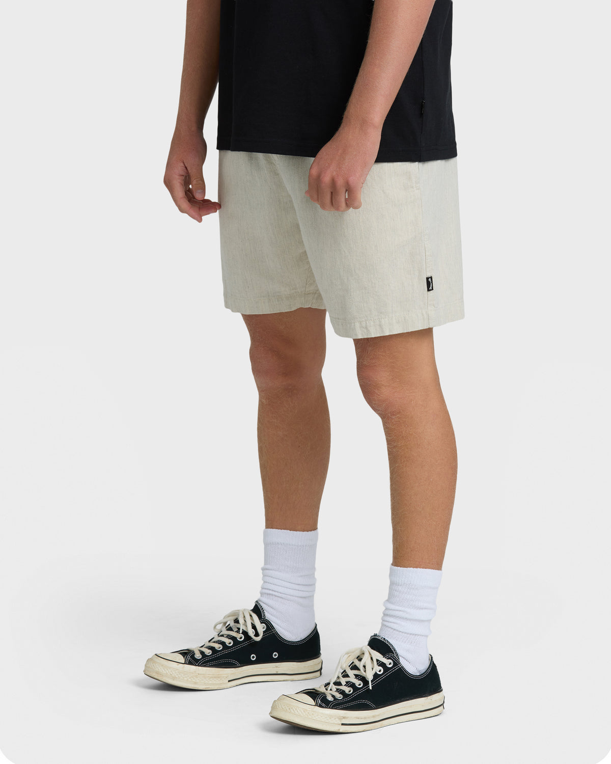 SANO-LINEN-ELASTIC-SHORT-CHINO-HEATHER-3