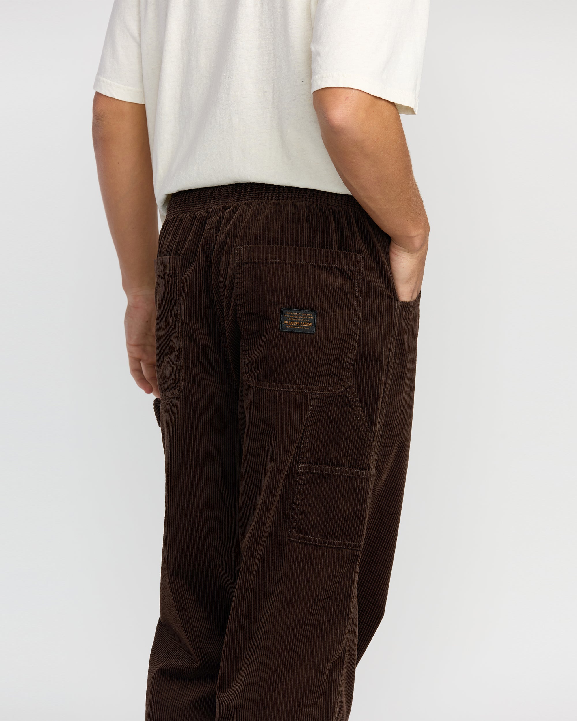 Larry Cord Garage Pants - Chocolate | Billabong