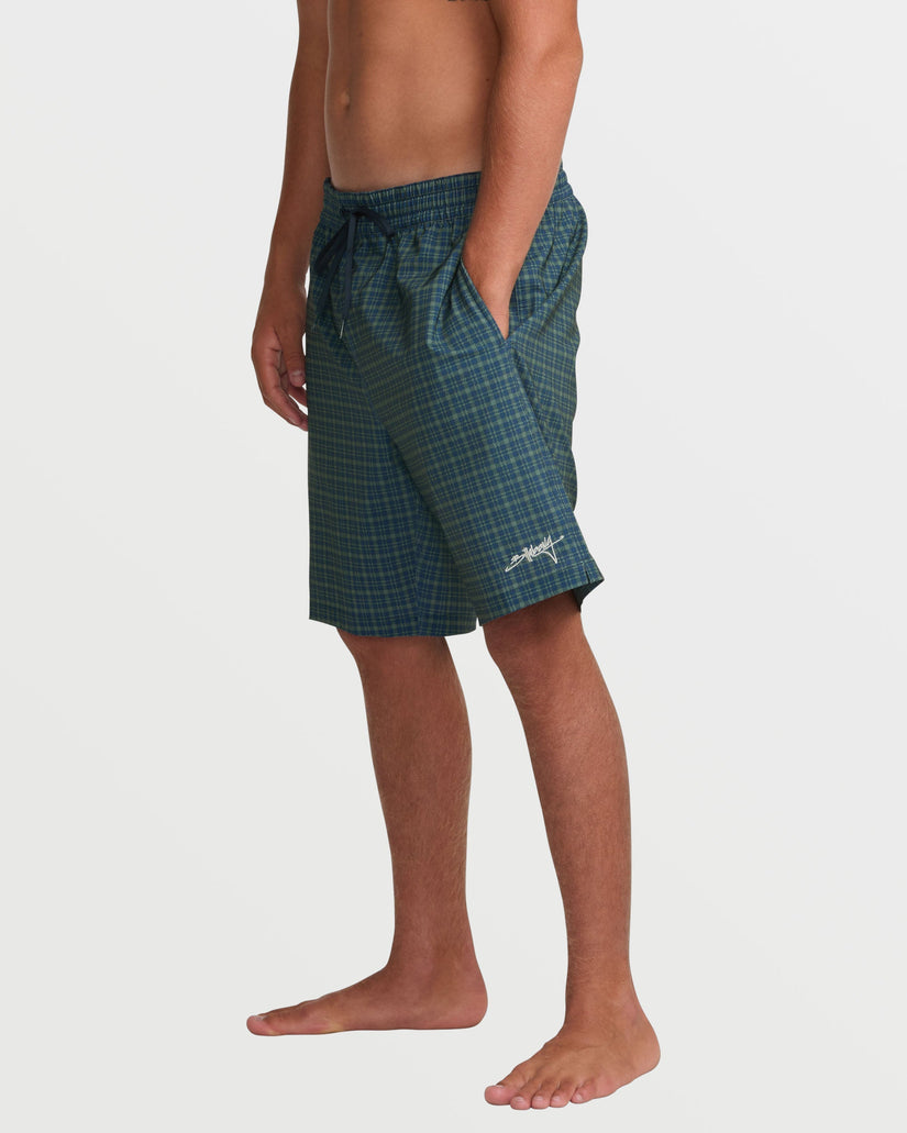 Slider Laybacks 19" Trunks - Navy