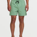 Every Other Day Laybacks 16" Trunks - Moss