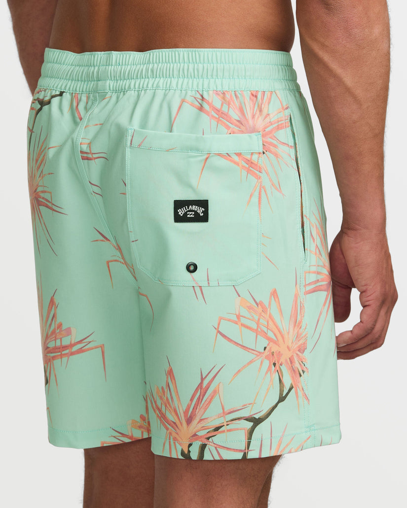 Sundays Laybacks 17" Trunks - Seafoam