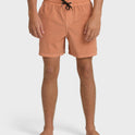 Every Other Day Wave Washed Layback 16" Trunks - Cantaloupe
